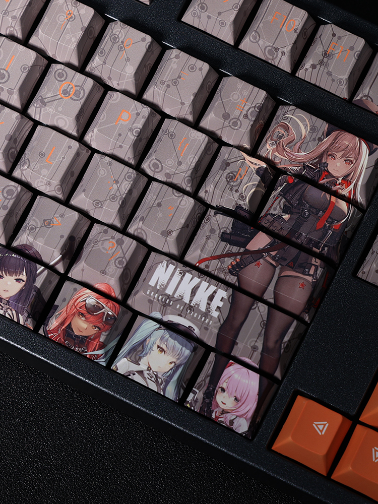 NIKKE勝利女神色彩增益108鍵標準配列衛星軸鍵帽-ZUIHANG SHOP