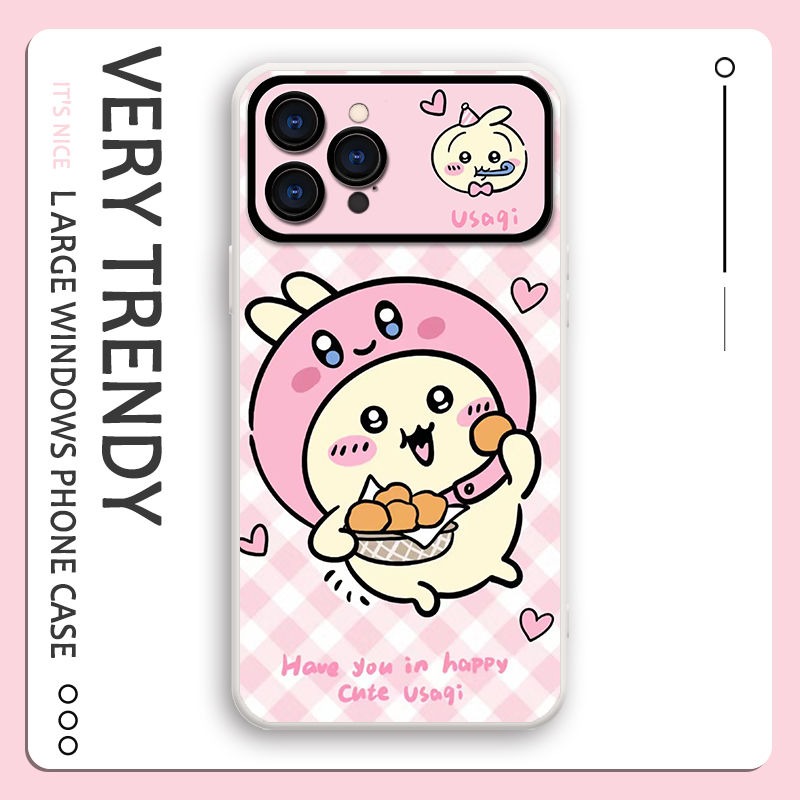 Chiikawa液態大視窗全包矽膠防摔軟殼-ZUIHANG SHOP