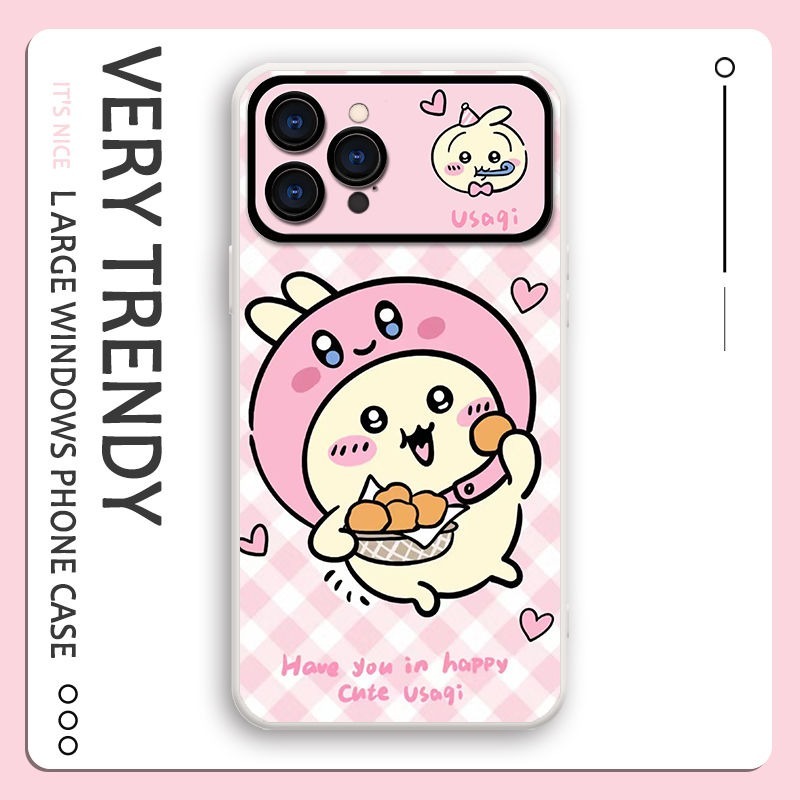 Chiikawa液態大視窗全包矽膠防摔軟殼-ZUIHANG SHOP