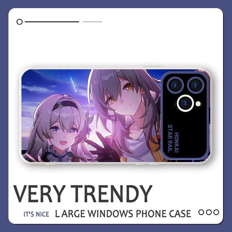 星穹鐵道流螢液態大視窗全包矽膠防摔軟殼-ZUIHANG SHOP