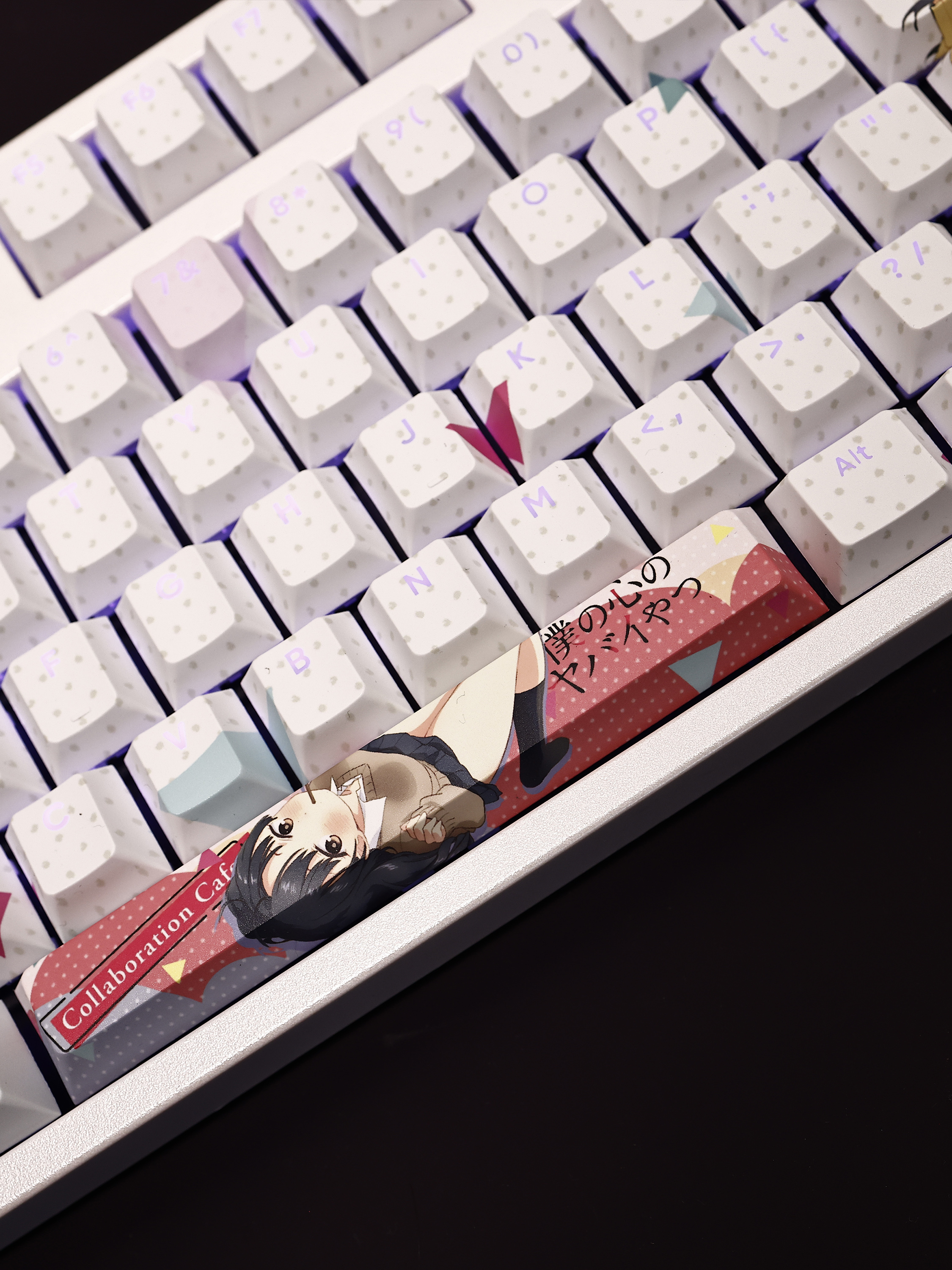 山田杏奈透光RGB108鍵標準配列衛星軸鍵帽-ZUIHANG SHOP