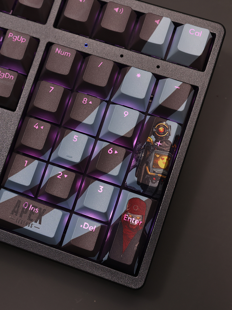 APEX透光RGB108鍵標準配列衛星軸鍵帽-ZUIHANG SHOP