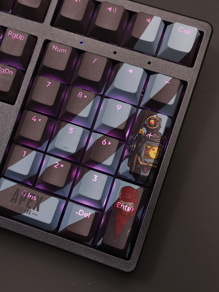 APEX透光RGB108鍵標準配列衛星軸鍵帽