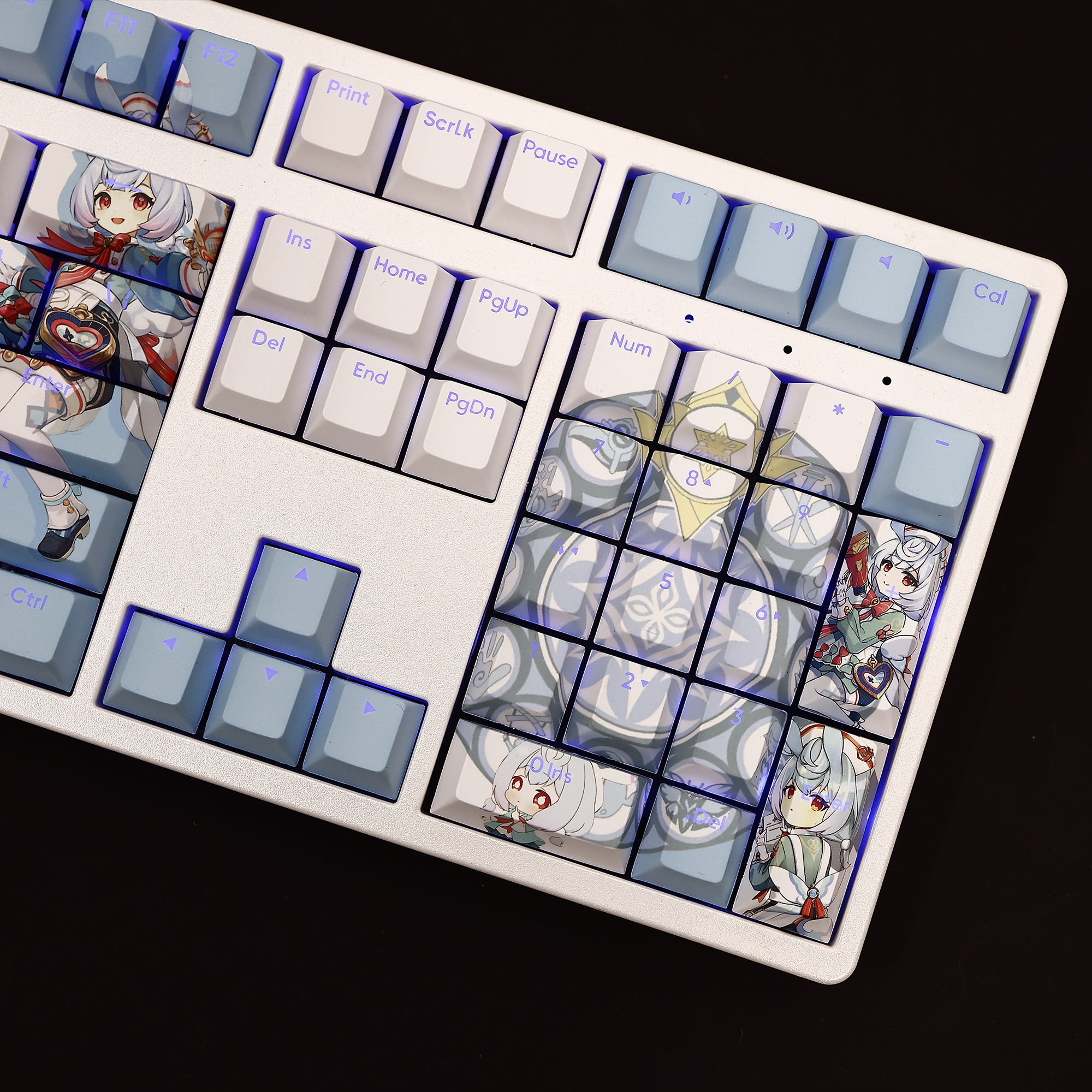 希格雯透光RGB108鍵標準配列衛星軸鍵帽-ZUIHANG SHOP