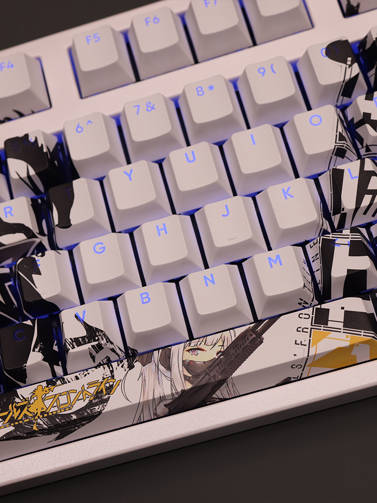AK12少女前線透光RGB108鍵標準配列衛星軸鍵帽-ZUIHANG SHOP