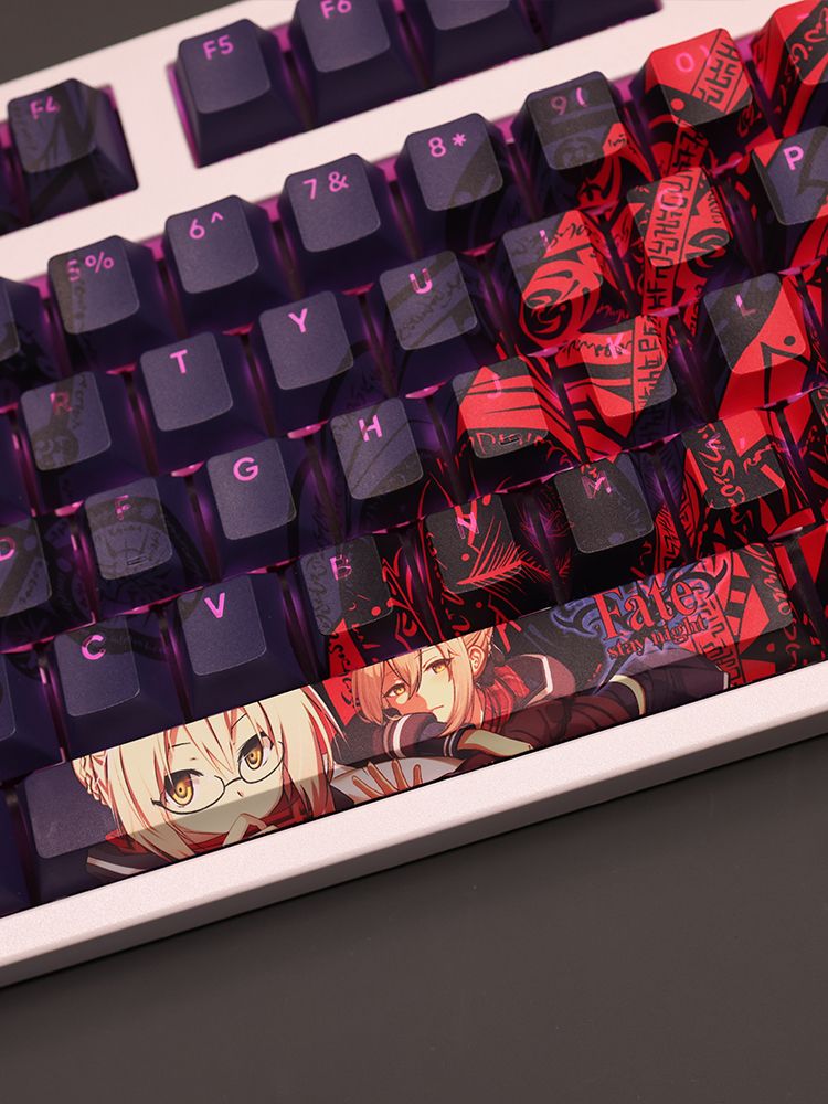 謎之女主角X透光RGB108鍵標準配列衛星軸鍵帽-ZUIHANG SHOP