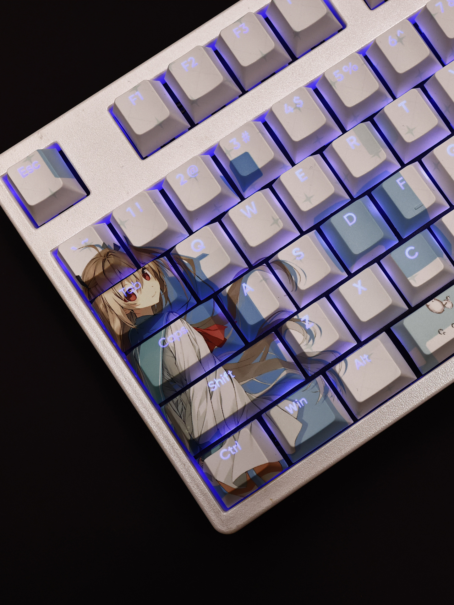 亞托莉透光RGB108鍵標準配列衛星軸鍵帽-ZUIHANG SHOP