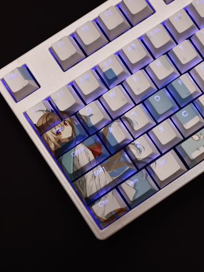 亞托莉透光RGB108鍵標準配列衛星軸鍵帽-ZUIHANG SHOP