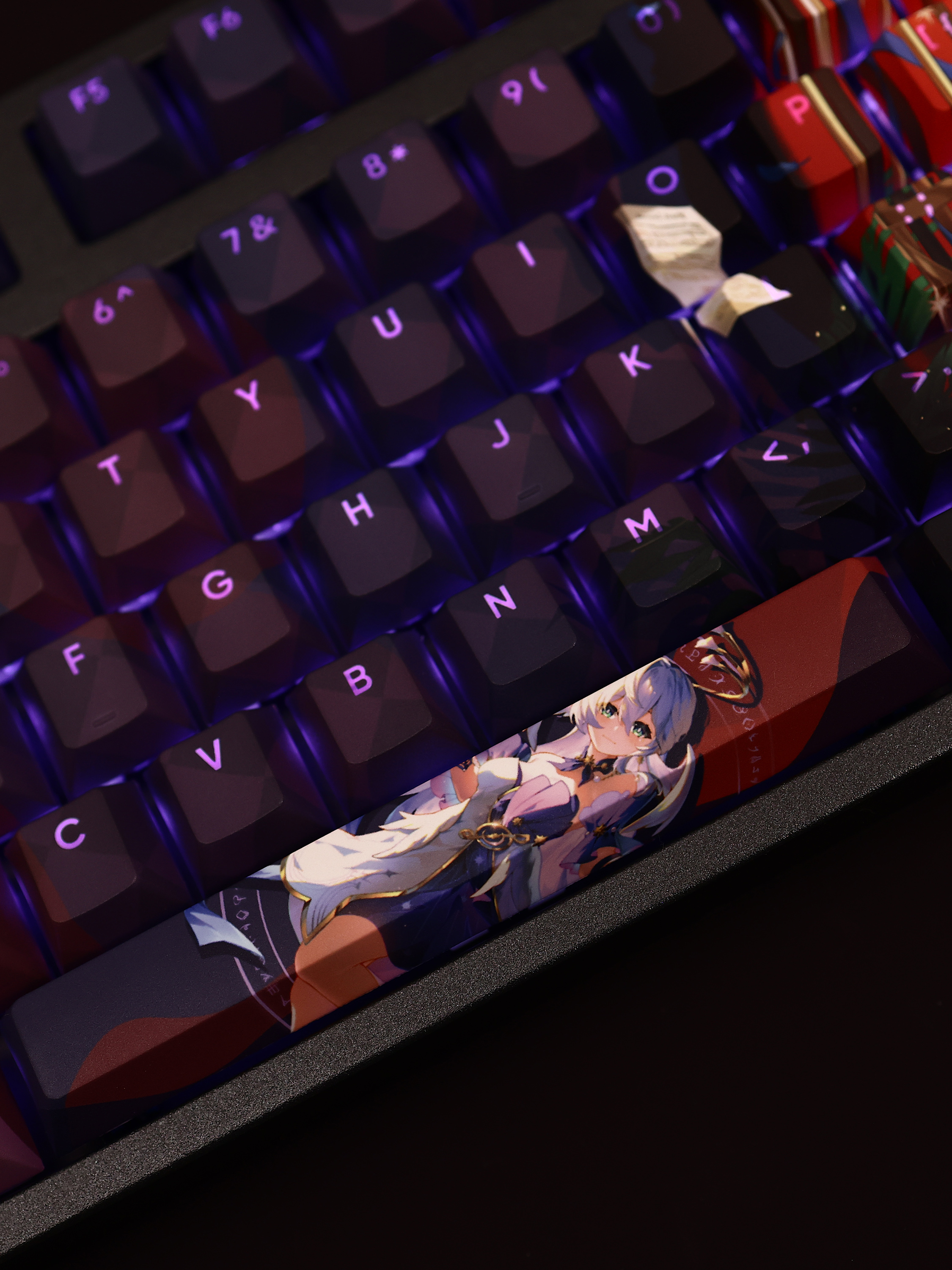 知更鳥Robin透光RGB108鍵標準配列衛星軸鍵帽-ZUIHANG SHOP