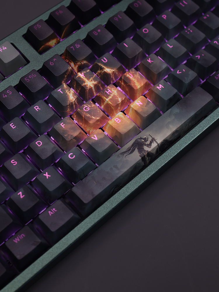 艾爾登法環透光RGB108鍵標準配列衛星軸鍵帽-ZUIHANG SHOP