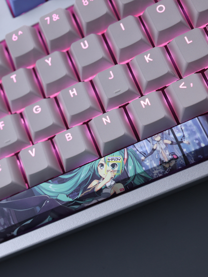 初音未來透光RGB108鍵標準配列衛星軸鍵帽-ZUIHANG SHOP