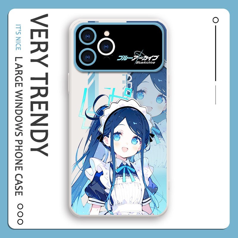 蔚藍檔案液態大視窗全包矽膠防摔軟殼-ZUIHANG SHOP