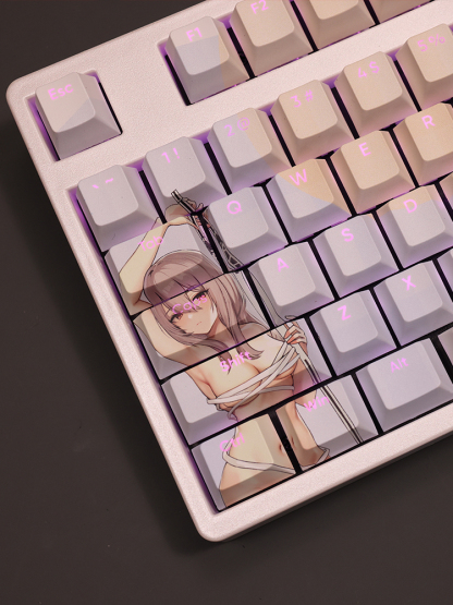 勝利女神nikke紅蓮透光RGB108鍵標準配列衛星軸鍵帽-ZUIHANG SHOP