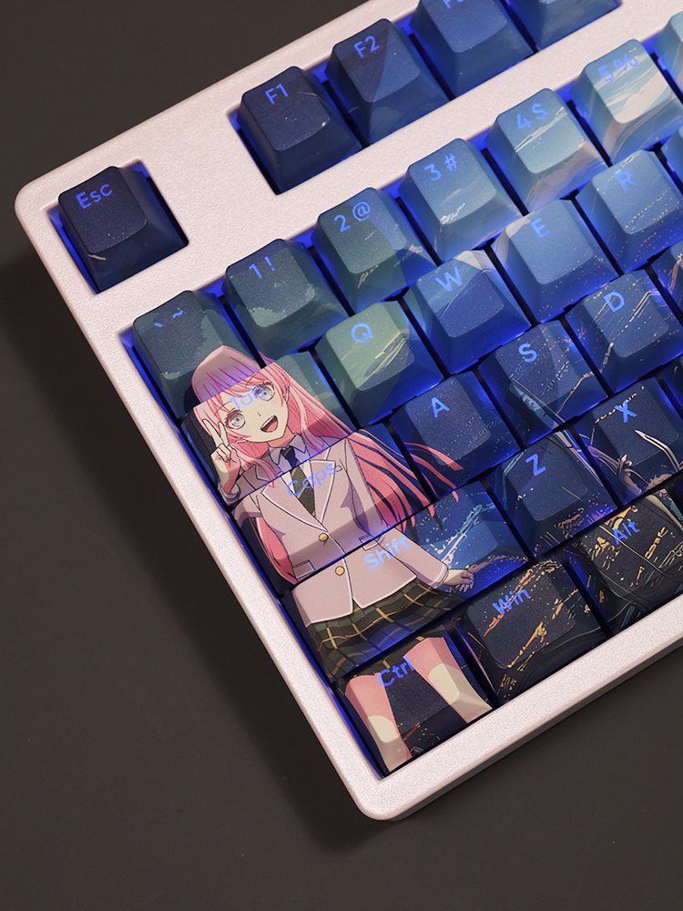 MYGO透光RGB108鍵標準配列衛星軸鍵帽
