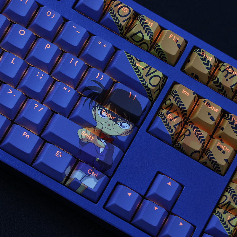 名偵探柯南透光RGB108鍵標準配列衛星軸鍵帽-ZUIHANG SHOP