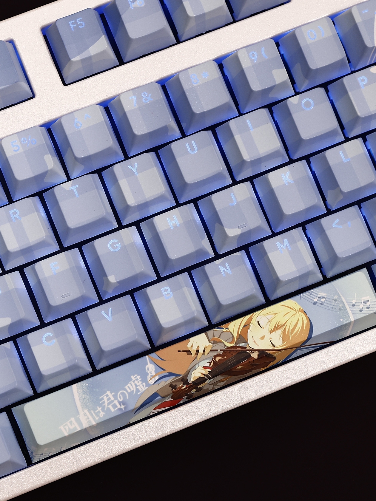 四月是你的謊言宮圓薰透光RGB108鍵標準配列衛星軸鍵帽-ZUIHANG SHOP