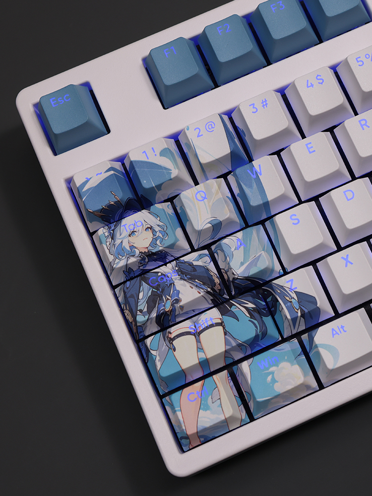 芙寧娜透光RGB108鍵標準配列衛星軸鍵帽-ZUIHANG SHOP