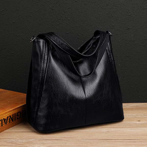 Ladies Fashion Retro Soft Leather All-match Shoulder Bag mySite