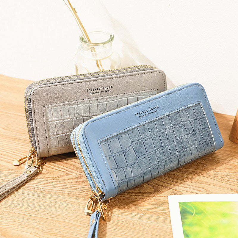 Long stone texture wallet mySite