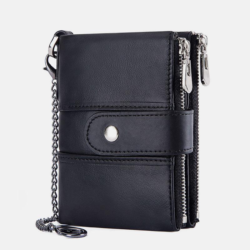 GenuineLeather Anti-theft Retro Wallet mySite