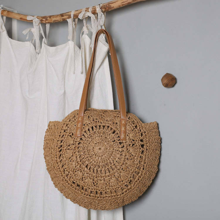 Ladies Bohemian Beach Vacation Large Capacity Shoulder Bag mySite