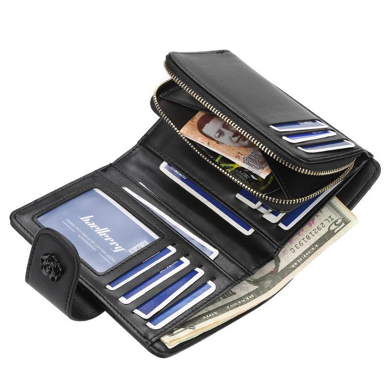 Multifunctional zipper ladies wallet mySite