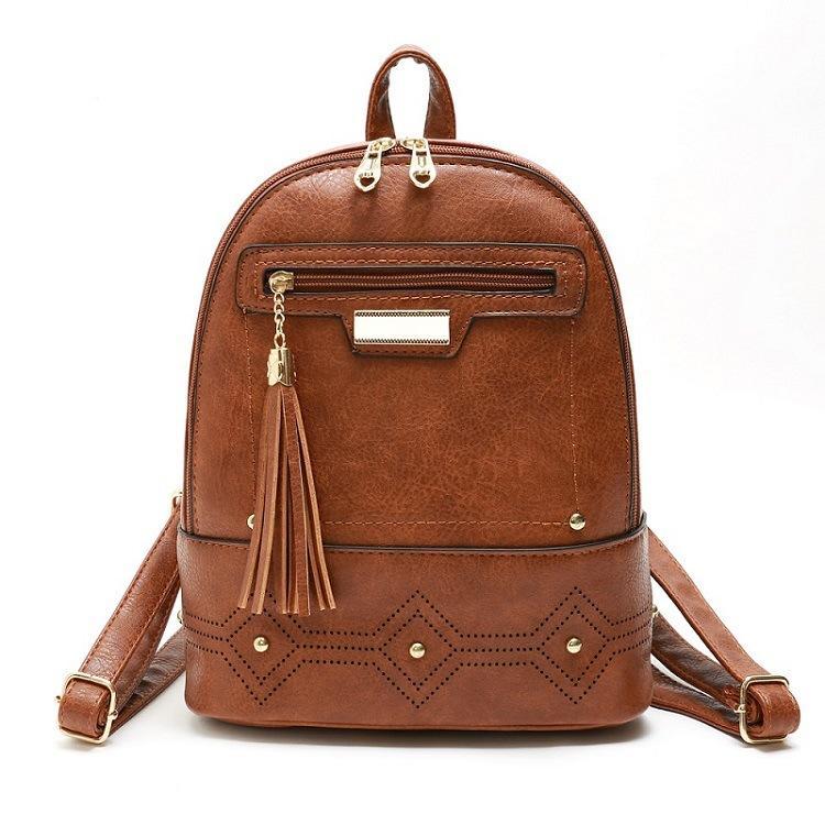 New Vintage tassel hollowed out Backpack mySite