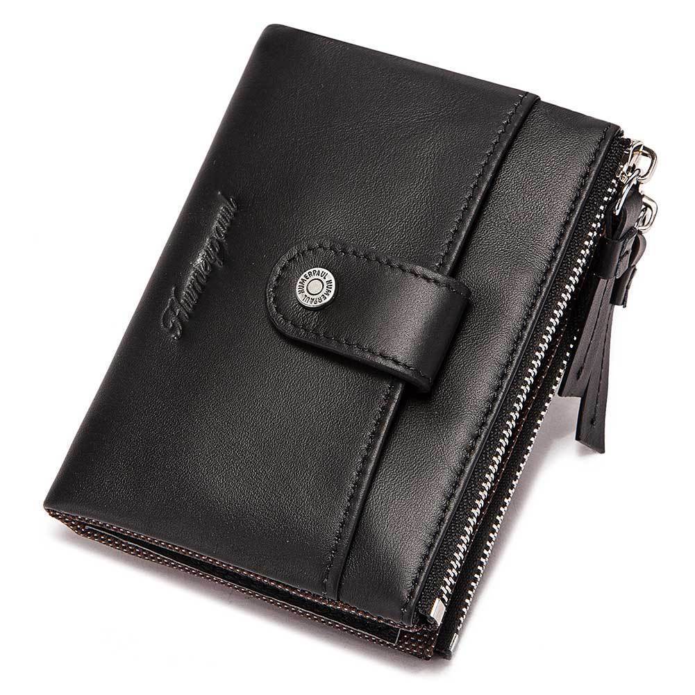 RFID Genuine Leather Men's 6 Card Wallet mySite