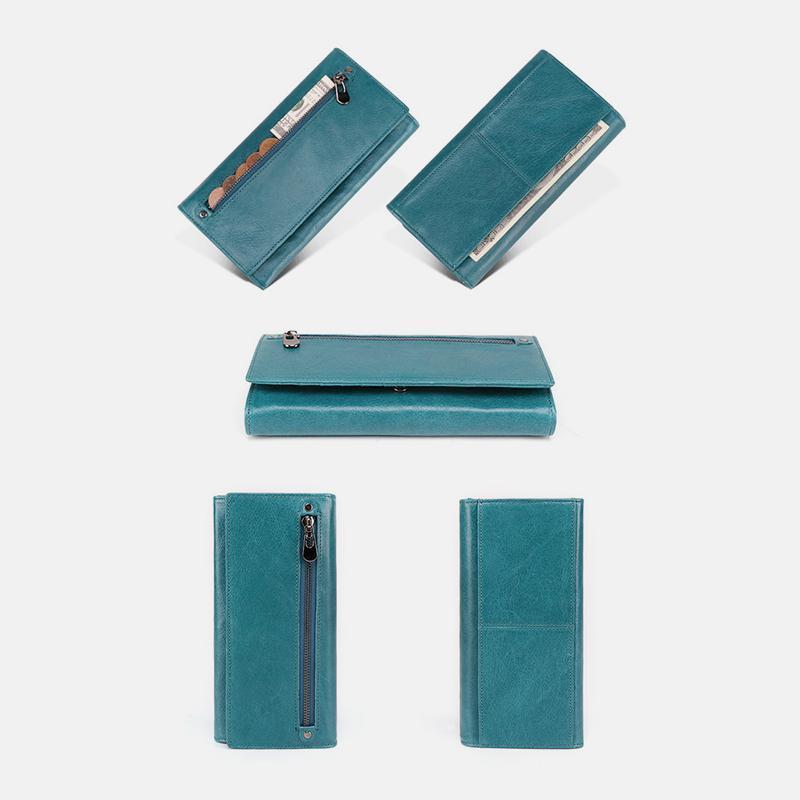 Genuine Leather RFID Vintage Wallet mySite