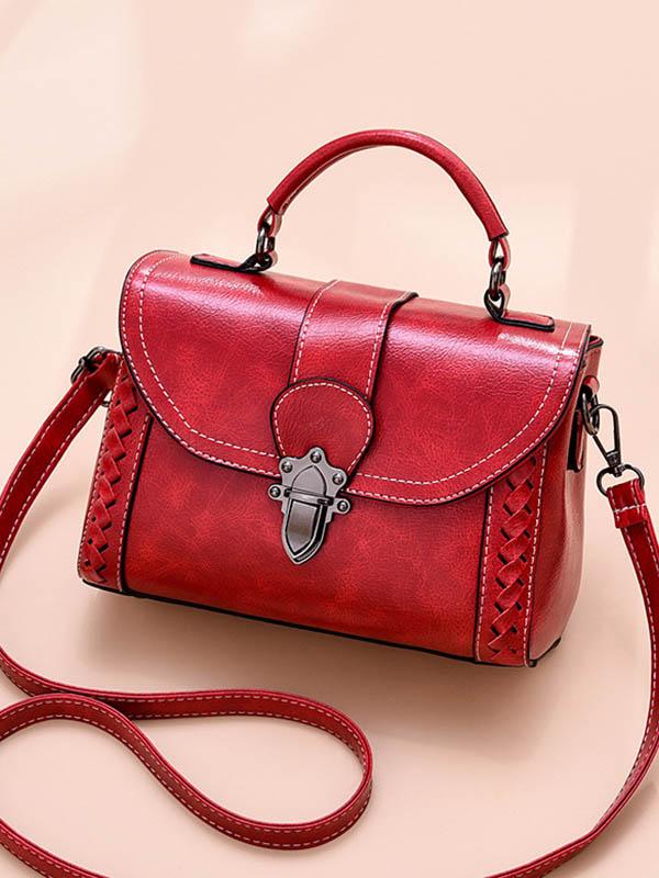 Simple Retro Fashion One-shoulder Messenger Bag mySite