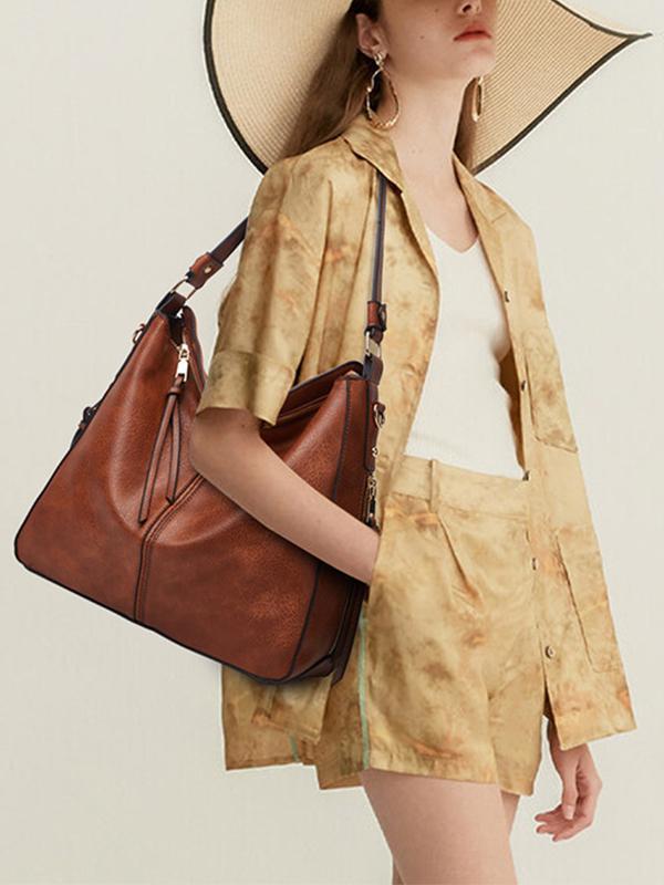 Women's Fashion And Retro Large-Capacity Shoulder Bag mySite