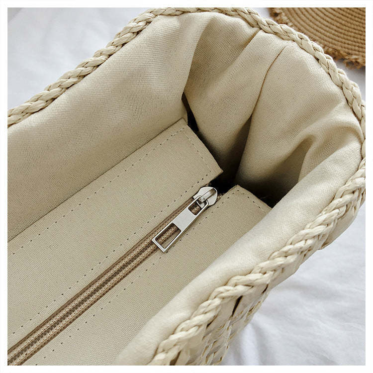 Ladies straw bohemian vacation beach bag mySite