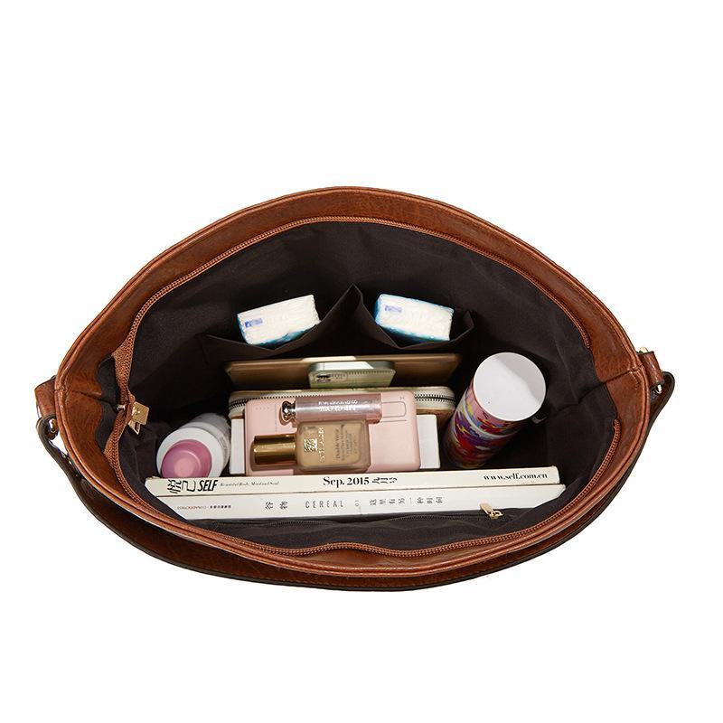 Diagonal straddle hand-held large bag women's fashionable women's shoulder bag mySite