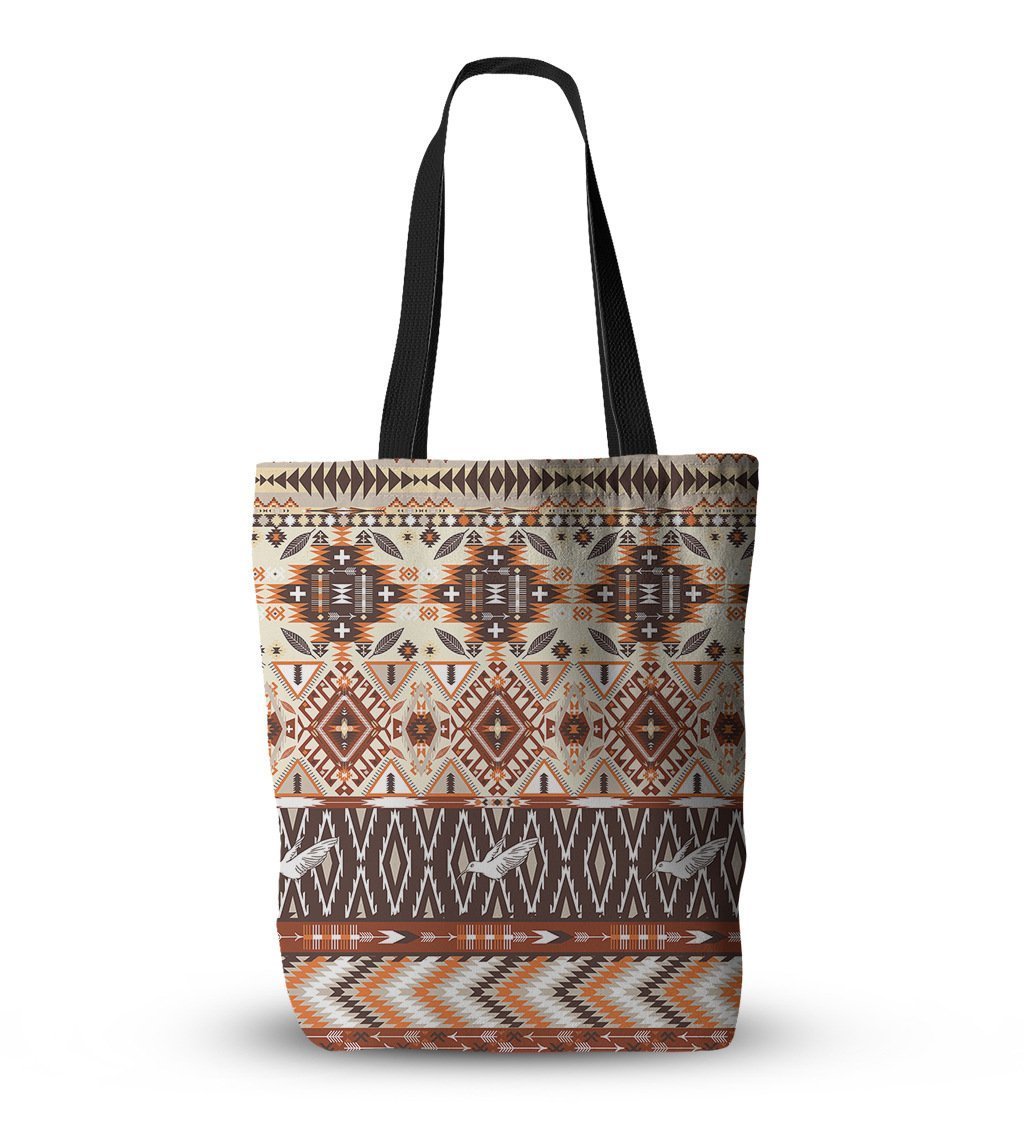 Bohemian ethnic style one-shoulder canvas shopping bag mySite
