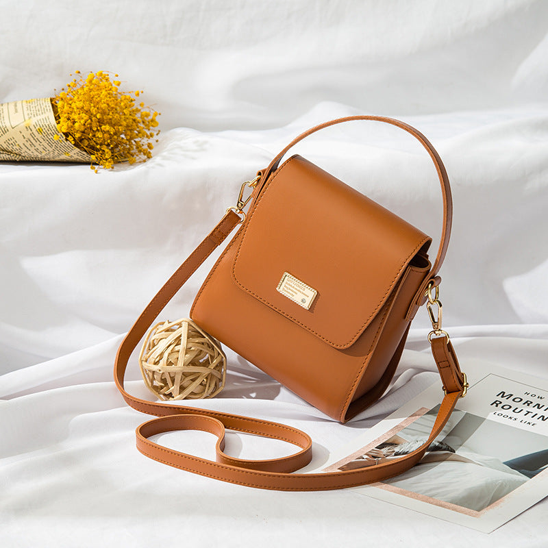 Ladies Vintage Leather Phone Bag mySite