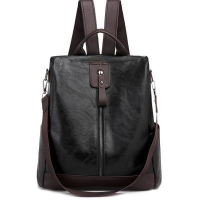 Women's simple and versatile large-capacity backpack mySite
