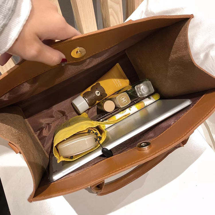 Large Capacity Tote Bag Folder Bag Shoulder Crossbody Bag mySite