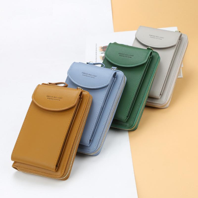 Ladies zipper vertical shoulder bag mySite