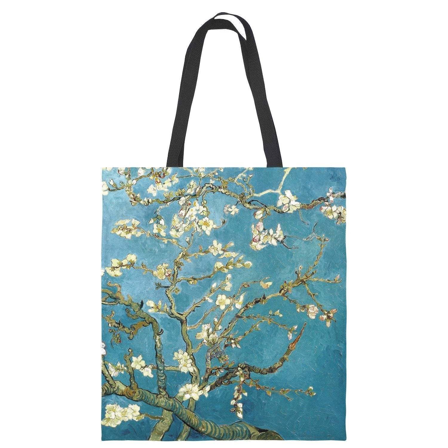 Van Gogh starry sky canvas tote bag mySite