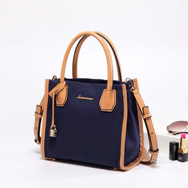 Ladies Casual Retro Fashion Stitching Shoulder Bag Messenger Bag mySite