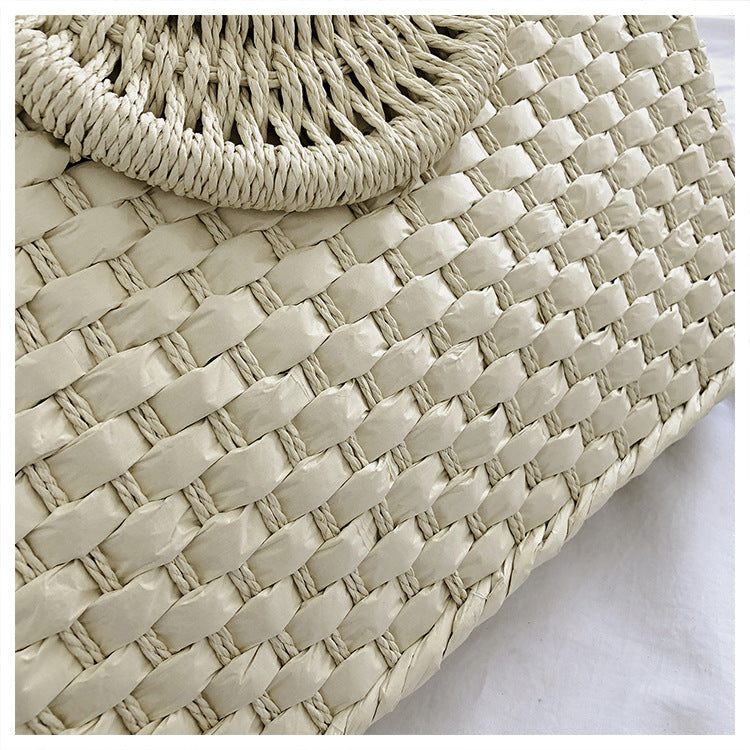 Ladies straw bohemian vacation beach bag mySite