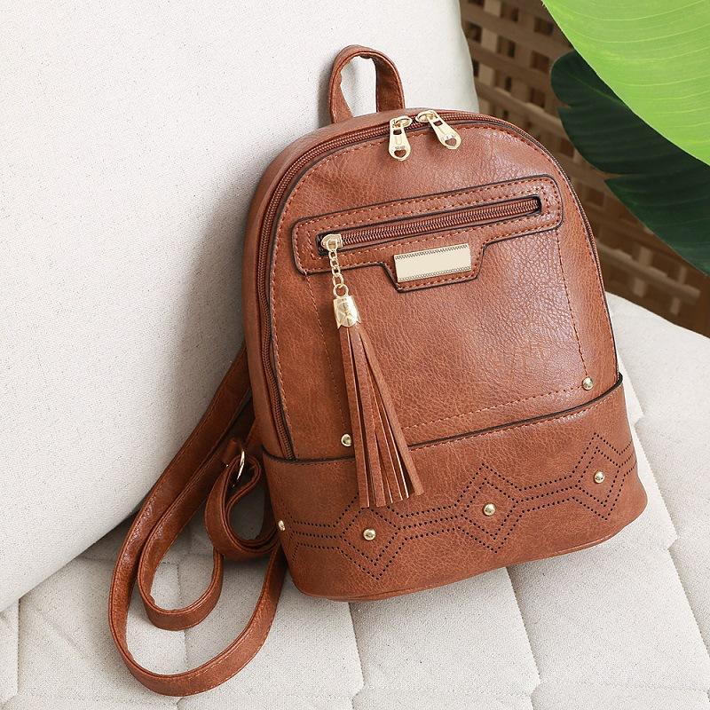 New Vintage tassel hollowed out Backpack mySite