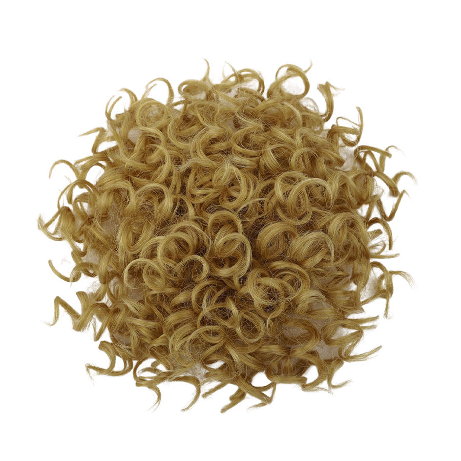 ربطة رباط مطاطي فضفاض قصير مجعد الشعر قصير مجعد الشعر