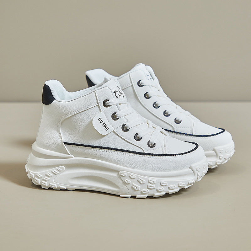 حذاء مشي نسائي ناعم من جميع الأحذية النسائية ذات المنصة الناعمة