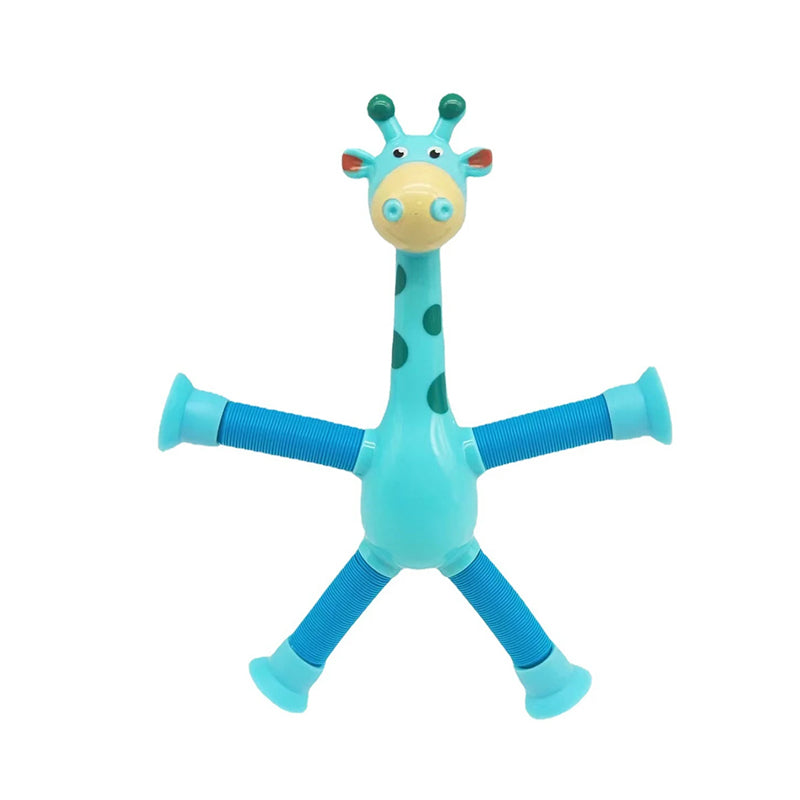 🎁🔥Telescopic suction cup giraffe toy