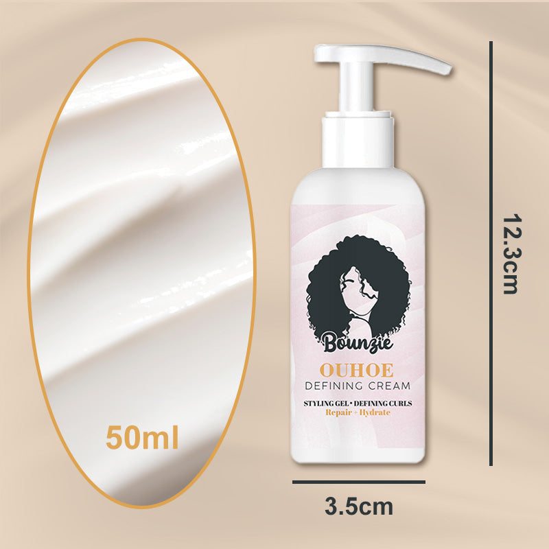 Defining Moisturizing Cream for Curl Enhancement