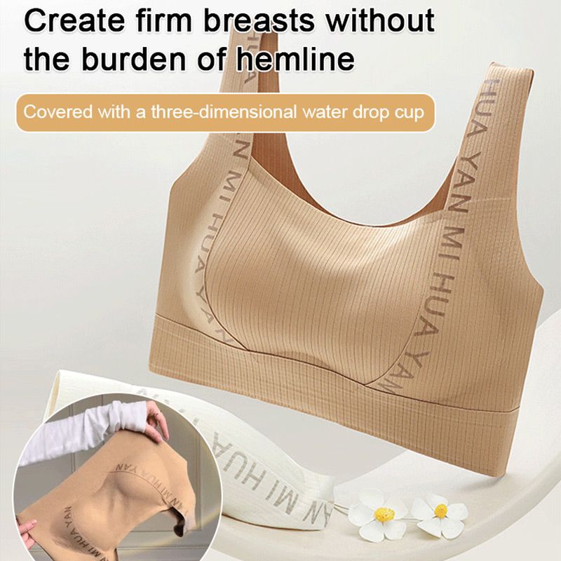 🎁👙 حمالة صدر داخلية عالية المرونة بأشرطة عريضة لا تترك علامات