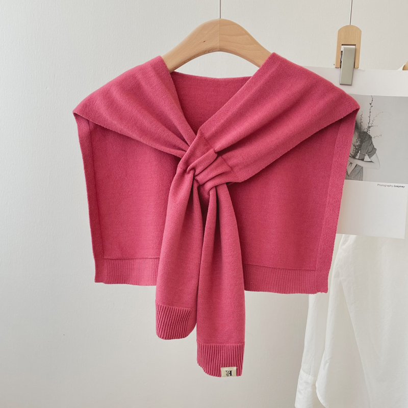 Che Che Rainbow Shawl (Warm Collection)-The Black Bow-