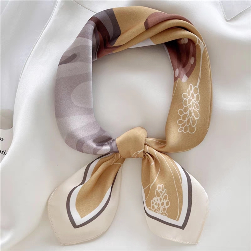 Quinella Artsy Scarf (Atas & Pigeon Lady)-The Black Bow-
