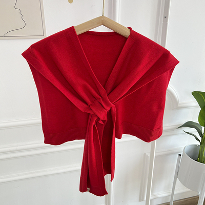 Che Che Rainbow Shawl (Warm Collection)-The Black Bow-